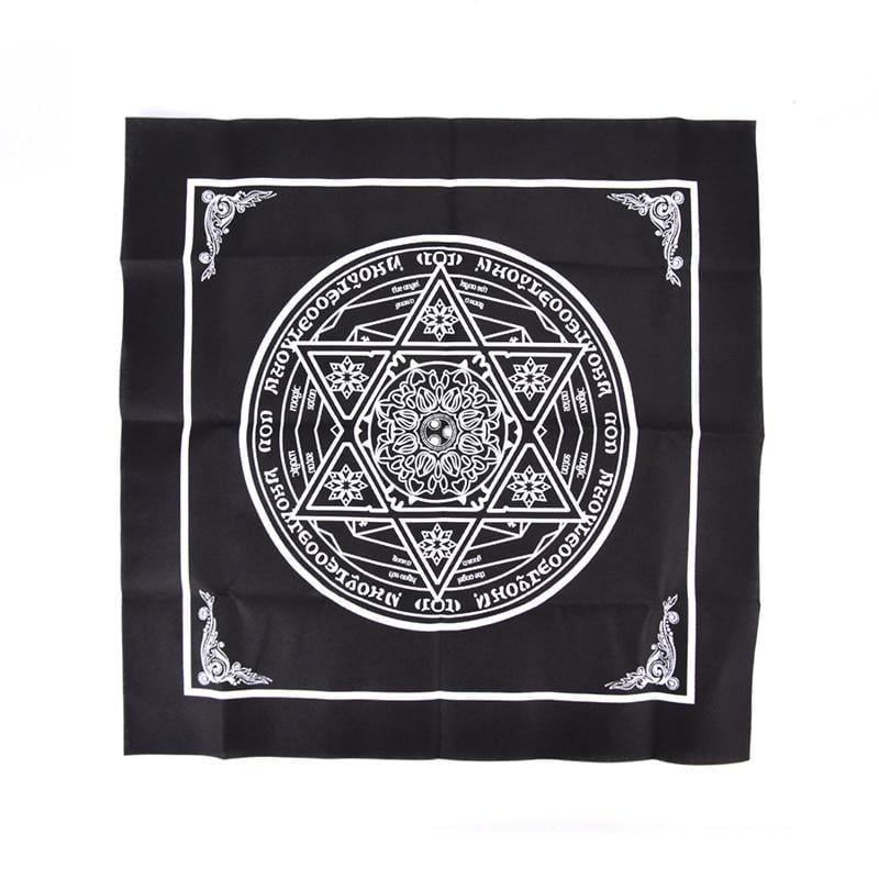 Скатерть для раскладов картами Таро и гаданий 50x50 см (2AJ3541)