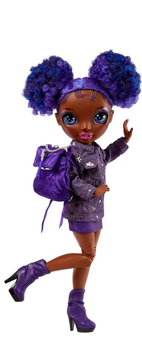 Кукла Rainbow High Jr High Series 2 Krystal Bailey Фиолетовый Кристалл (2053425480)