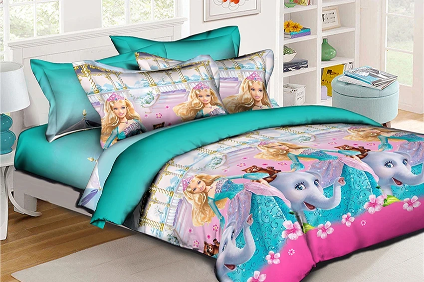 Комплект постельного белья для девочки TAG Tekstil R789 150x215 см (1579)