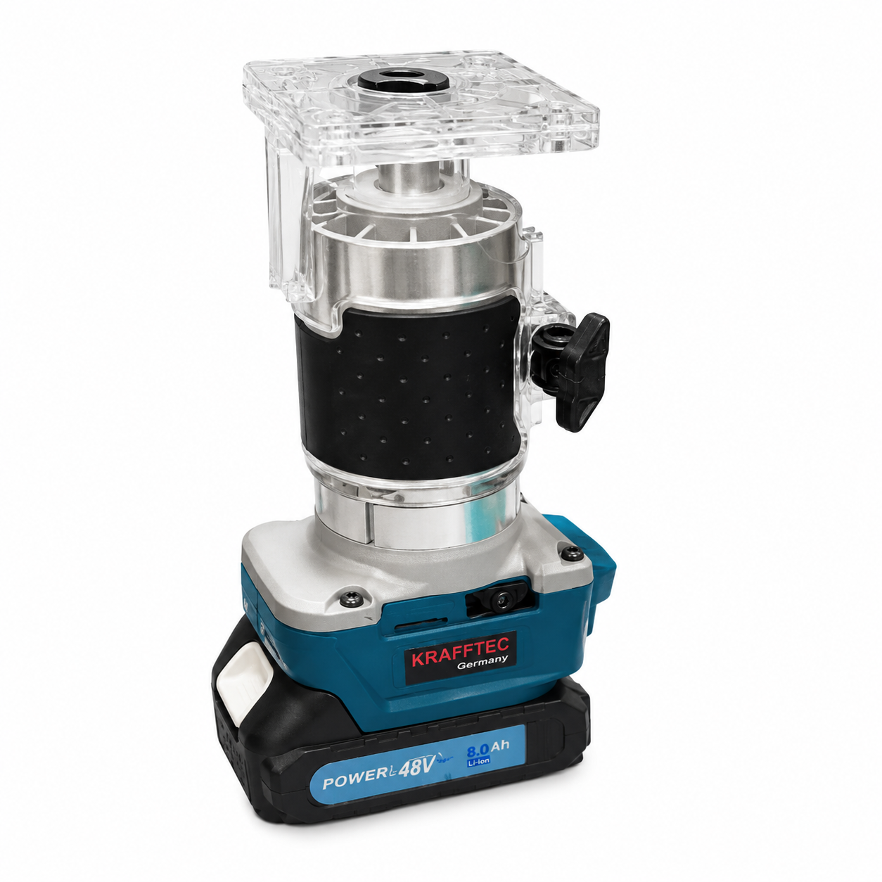 Кромочный фрезер Krafftec Germany PRO 1200 Вт с регулировкой оборотов Черный (PRO 1200 Вт)