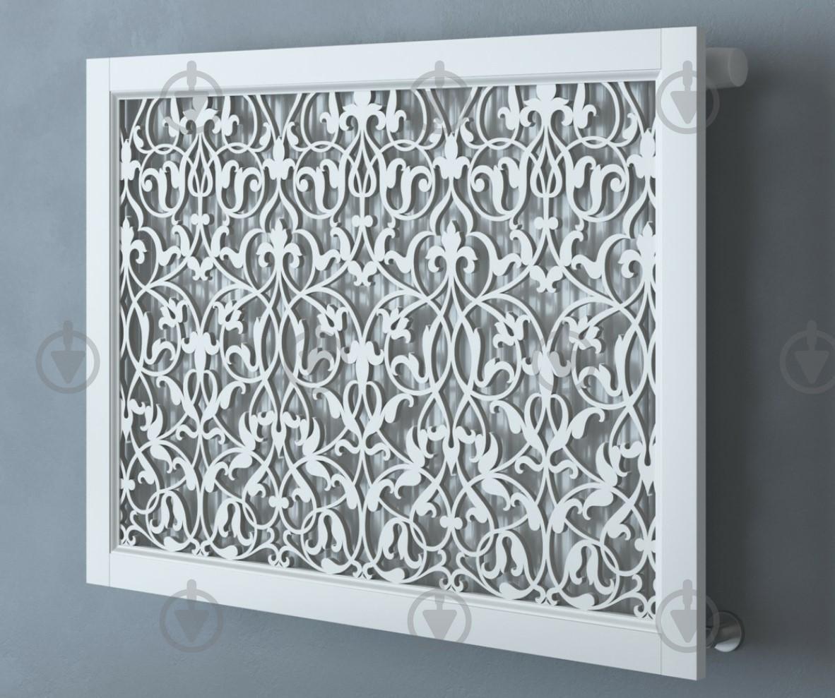 Экран-решетка декоративная на батарею отопления R29-F70 Белый (25282470)