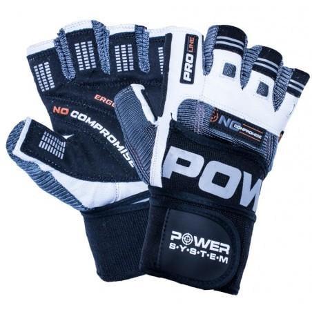 Рукавички для фітнесу Power System PS-2700 No Compromise L Grey/White (3019793073) Рукавички для фітнесу Power System PS-2700 No Compromise L Grey/White (3019793073)