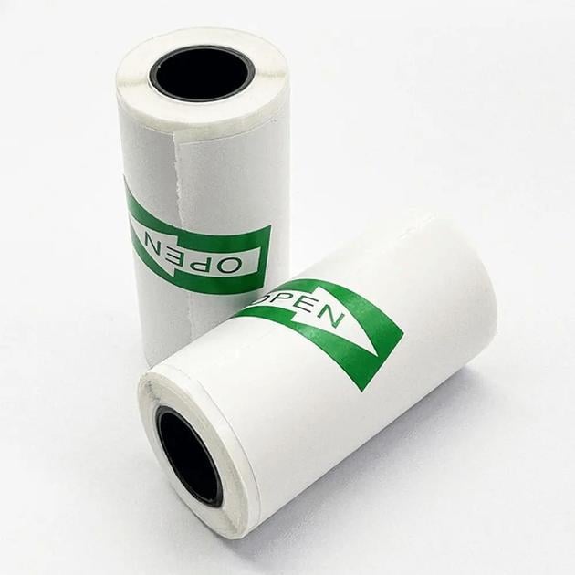 Бумага самоклеящаяся для мини термопринтера 57х25 мм 1 шт. (ПО0003) - фото 5