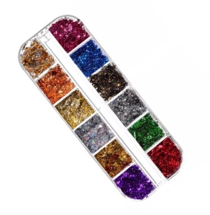 Фольга повітряна жата набір Різнокольоровий (1451608884)