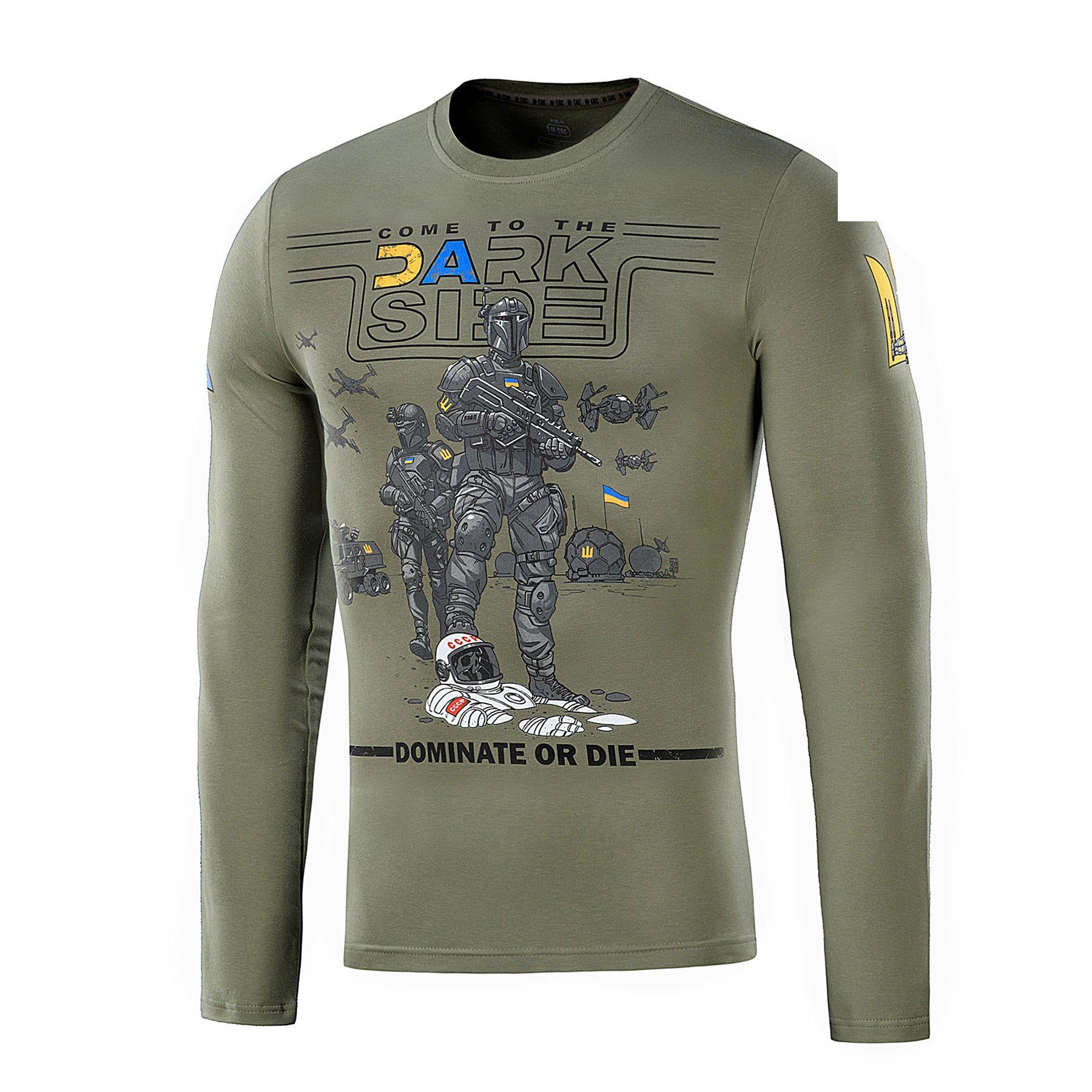 Футболка M-Tac UA довгий рукав Side XL Light Olive