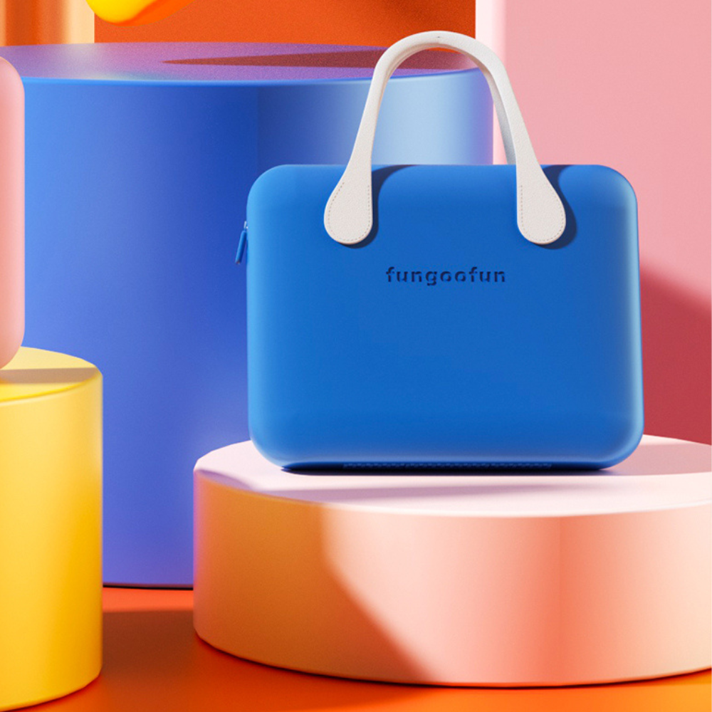 Сумка для ноутбука або планшета силіконова вологостійка Fungoofun 16" Синій - фото 5