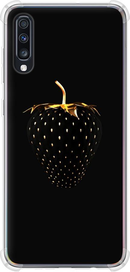 Чехол на Samsung Galaxy A70 2019 A705F Черная клубника (3585sp-1675-42517)