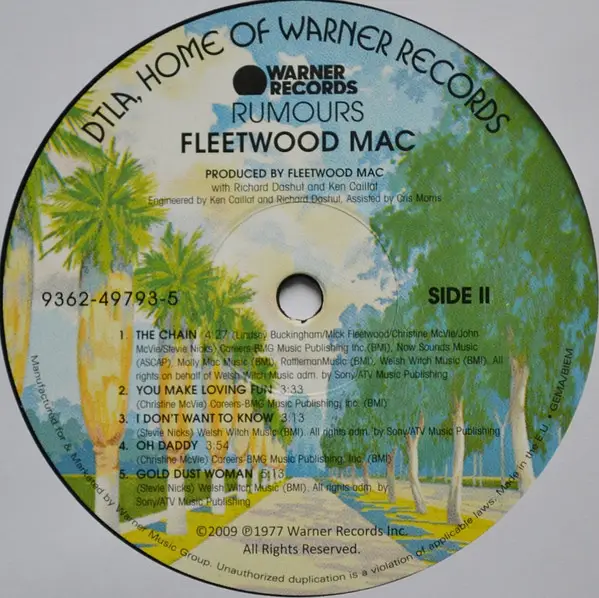 Вінілова платівка LP Fleetwood Mac Rumours - фото 4