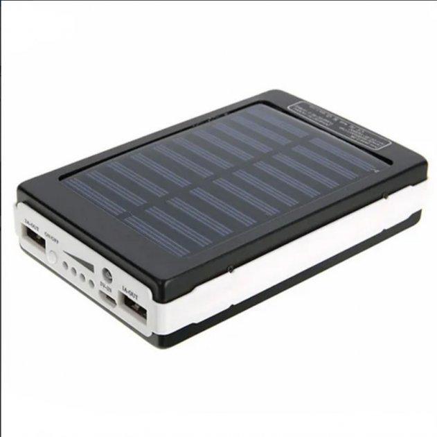 Повербанк з вбудованою сонячною батареєю Solar Charger mini 20000 мAг (013)