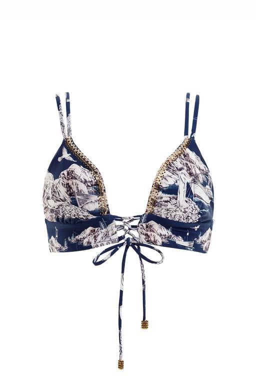 Верх от купальника Agua Bendita М Синий (7644)