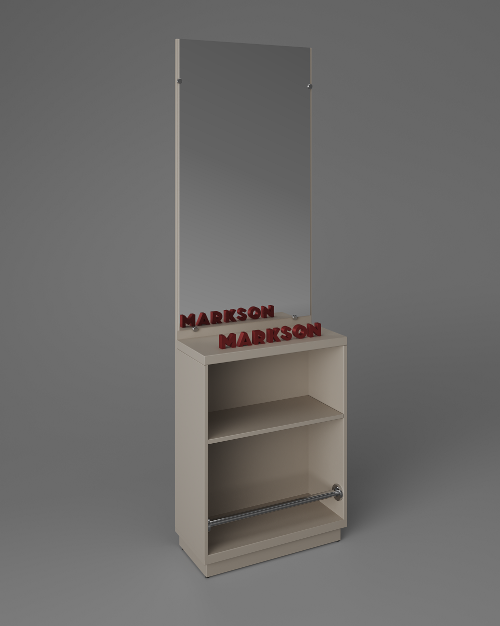 Рабочее место парикмахера М414 с подставкой для ног клиента (21723192)