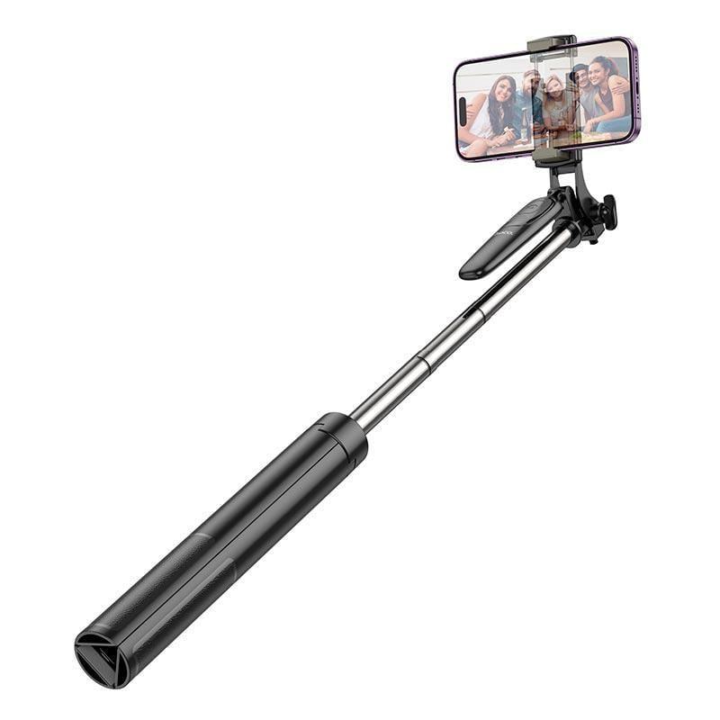 Селфи-монопод Hoco K19 Soul live broadcast holder от 4,5 до 7,0 Black (606042)