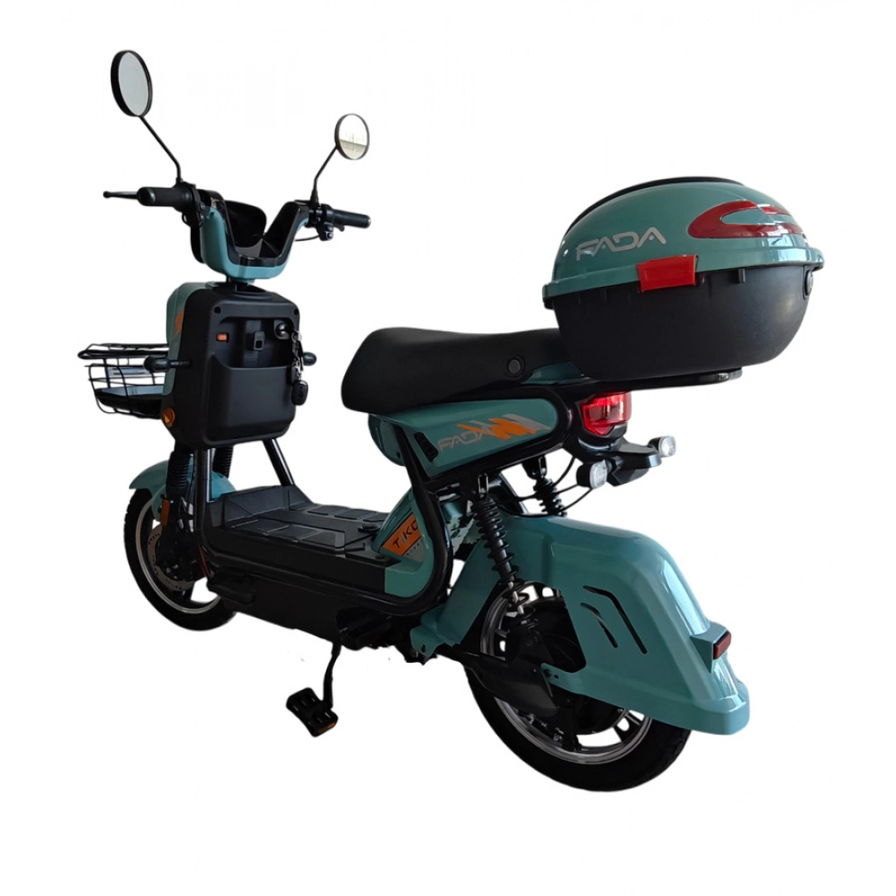 Электровелосипед FADA TiKO 800W Бирюзовый - фото 3 Электровелосипед FADA TiKO 800W Бирюзовый - фото 3