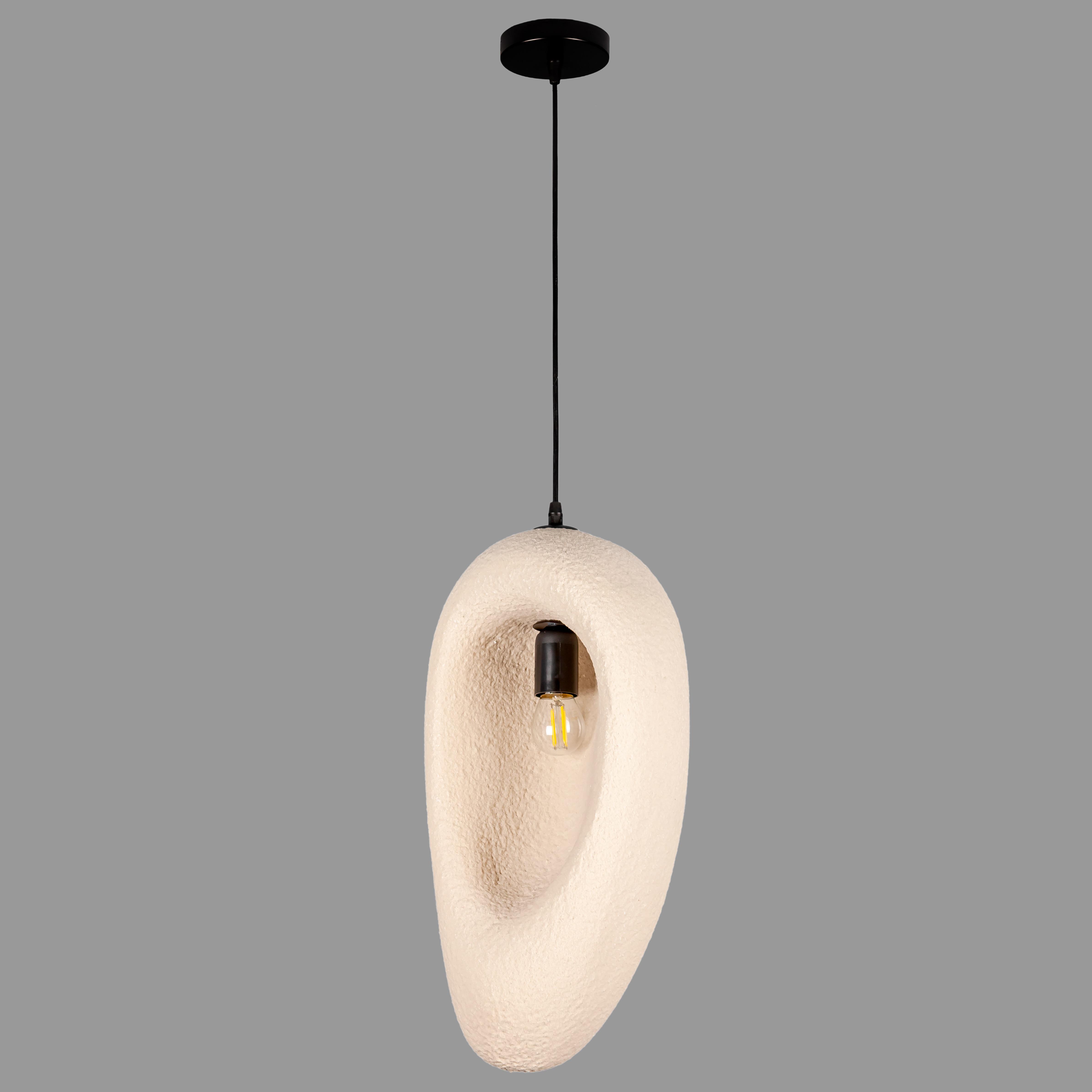 Люстра подвесная гипсовая Ракушка Wabi-Sabi 22х44 см (909-XL3576 (220) BEIGE) Люстра подвесная гипсовая Ракушка Wabi-Sabi 22х44 см (909-XL3576 (220) BEIGE)