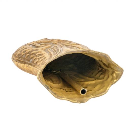 Игрушка на елку металлический колокольчик 23х16 см Золотой (150-81-6033-005) - фото 3 Игрушка на елку металлический колокольчик 23х16 см Золотой (150-81-6033-005) - фото 3