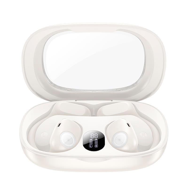 Наушники Hoco EA1 Spectrum TWS Bluetooth 5.3 с кейсом и индикатором заряда Белый (627095)