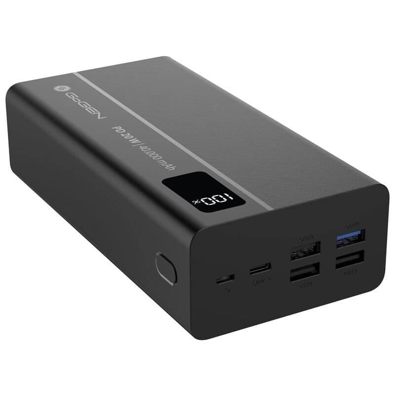 Повербанк GoGEN 40000 mAh 20W (GOGPB400001B)