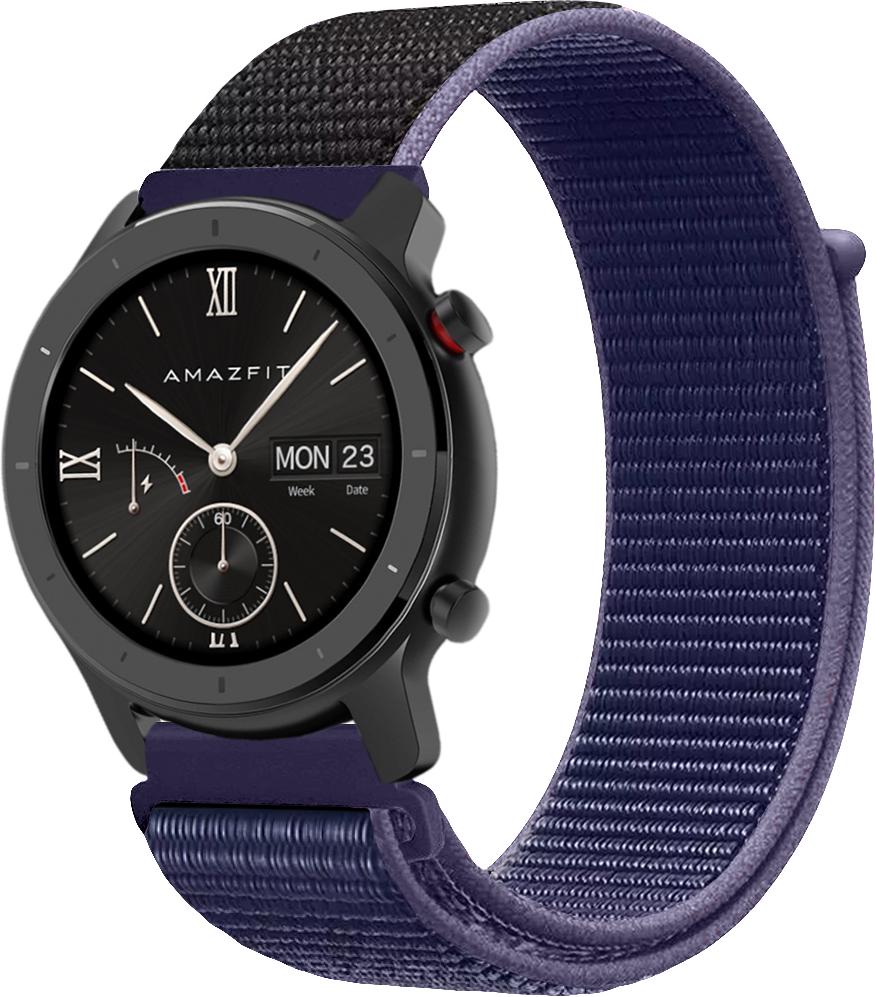 Ремешок нейлоновый Sport Loop для Amazfit GTR 42 мм Midnight Blue (06524-4D)