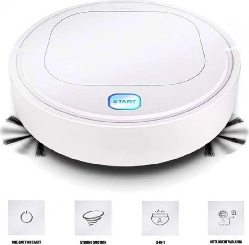 Робот-пылесос Vacuum Cleaner ES28 для сухой и влажной уборки бесшумный аккумулятор 1200 мАч (2104618603) - фото 3 Робот-пылесос Vacuum Cleaner ES28 для сухой и влажной уборки бесшумный аккумулятор 1200 мАч (2104618603) - фото 3