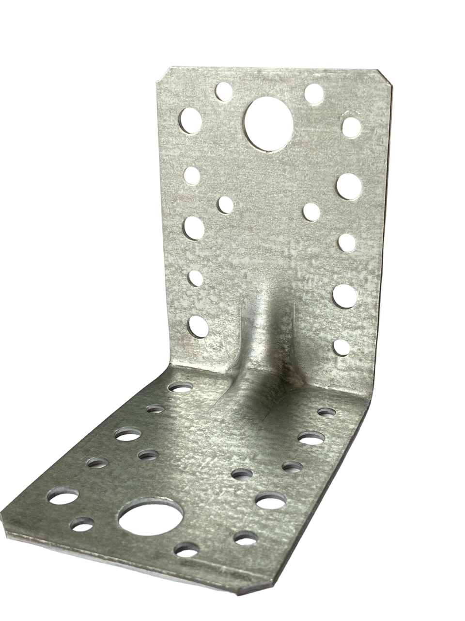 Угольник перфорированный усиленный с ребром прочности 105х105х90х2 (Кутник 90х90х65х2)