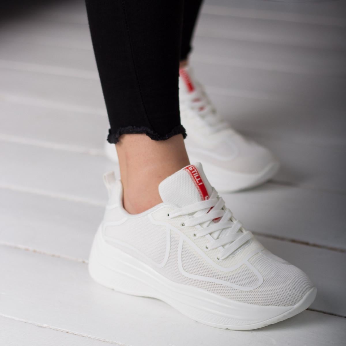 Кроссовки женские Fashion р. 39 25 см Белый (2567)