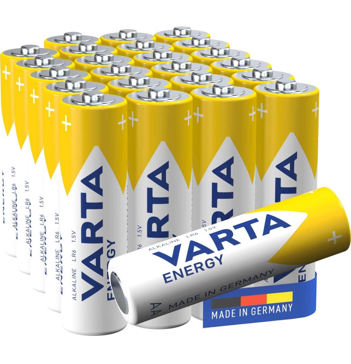 Батарейки Varta Energy Alkaline AA BL 20 шт.