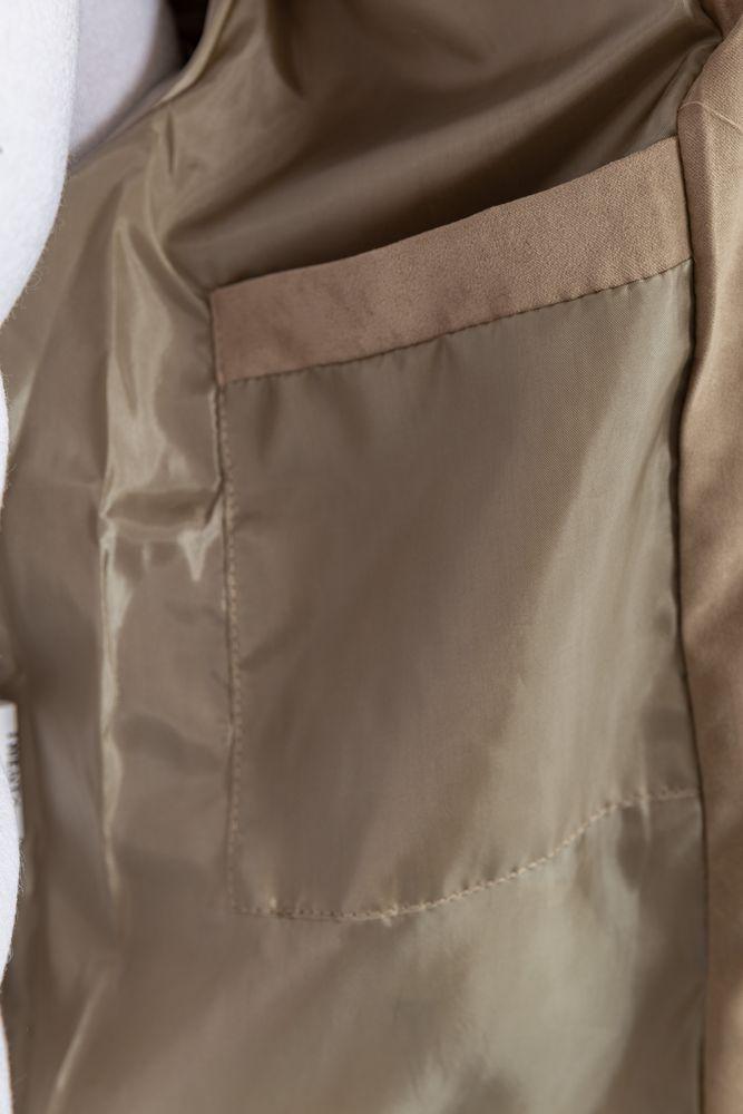 Бомбер мужской замшевый S Бежевый (150676) - фото 7 Бомбер мужской замшевый S Бежевый (150676) - фото 7