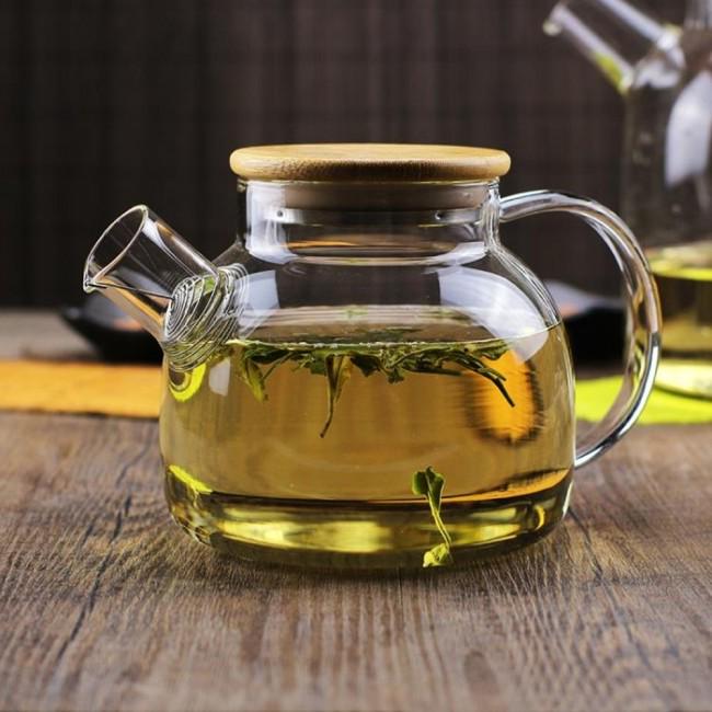 Чайник с бамбуковой крышкой 1000 мл (401474) - фото 8 Чайник с бамбуковой крышкой 1000 мл (401474) - фото 8