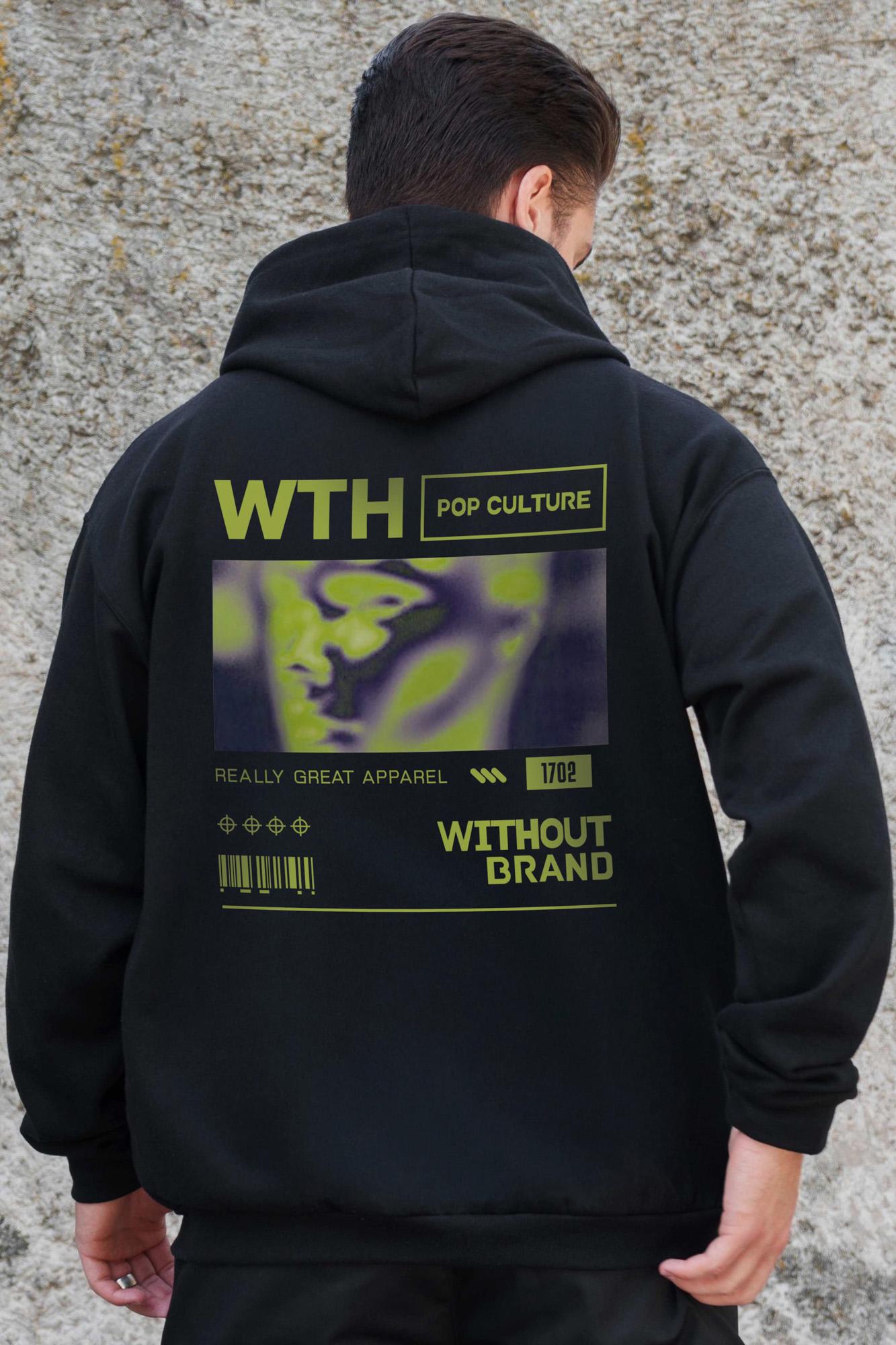 Худи-зип с принтом Without Pop Culture  Kane L/XL Black (L/XL8055846)