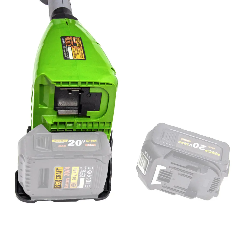 Коса аккумуляторная ProCraft PTA20/4/2 3в1 без аккумулятора и без зарядного устройства с ремнем - фото 14