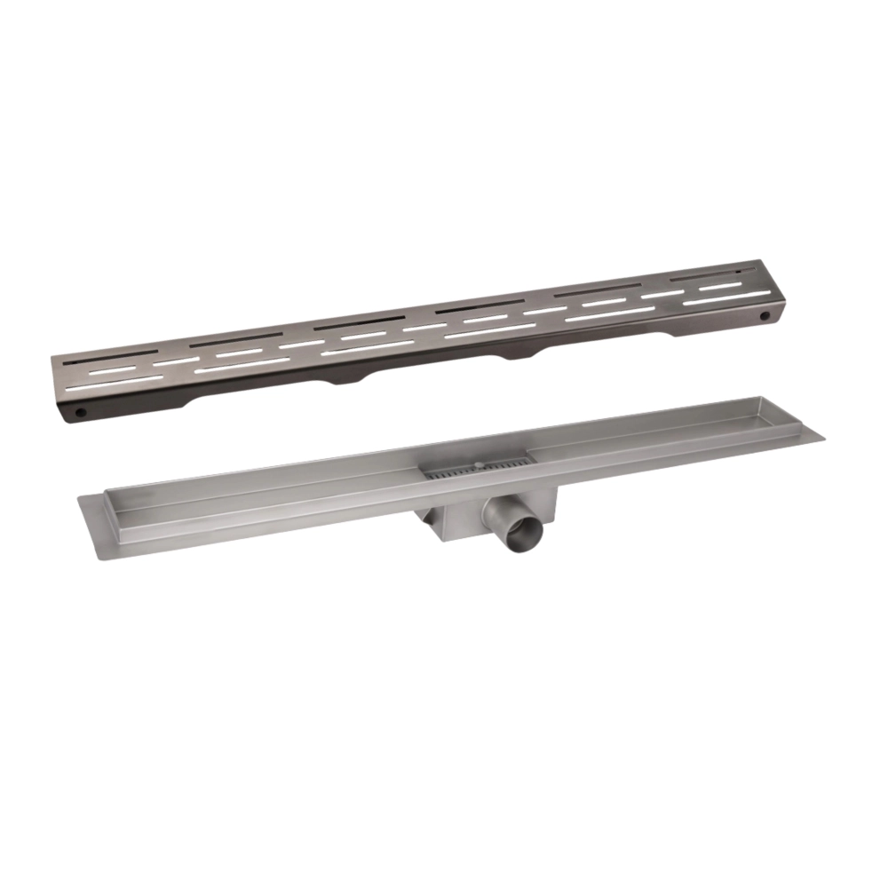 Комплект Qtap Taurus FD800 PVD линейный трап из нержавеющей стали с сухим затвором 800 мм (SD00055029)