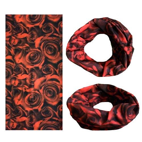 Бафф-бандана з мікрофібри Roses One Size (312827) - фото 2 Бафф-бандана з мікрофібри Roses One Size (312827) - фото 2