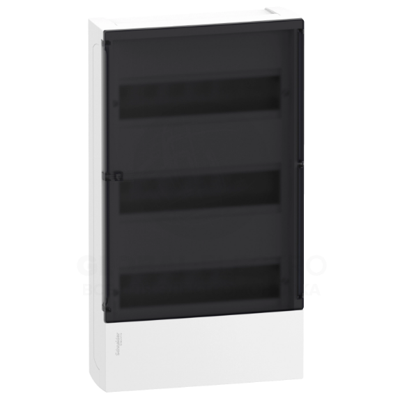 Щит накладной Schneider Electric MIP12312S Mini Pragma на 36 модулей Прозрачный (27773198)