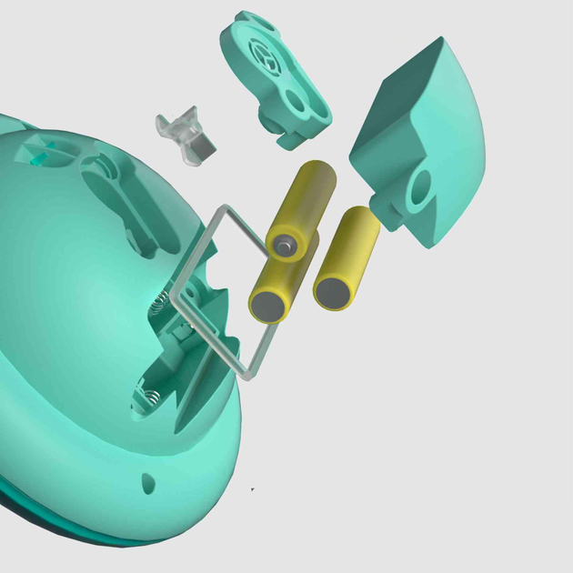 Игрушка для ванной Космонавт на Луне с подсветкой (23361710) - фото 4 Игрушка для ванной Космонавт на Луне с подсветкой (23361710) - фото 4