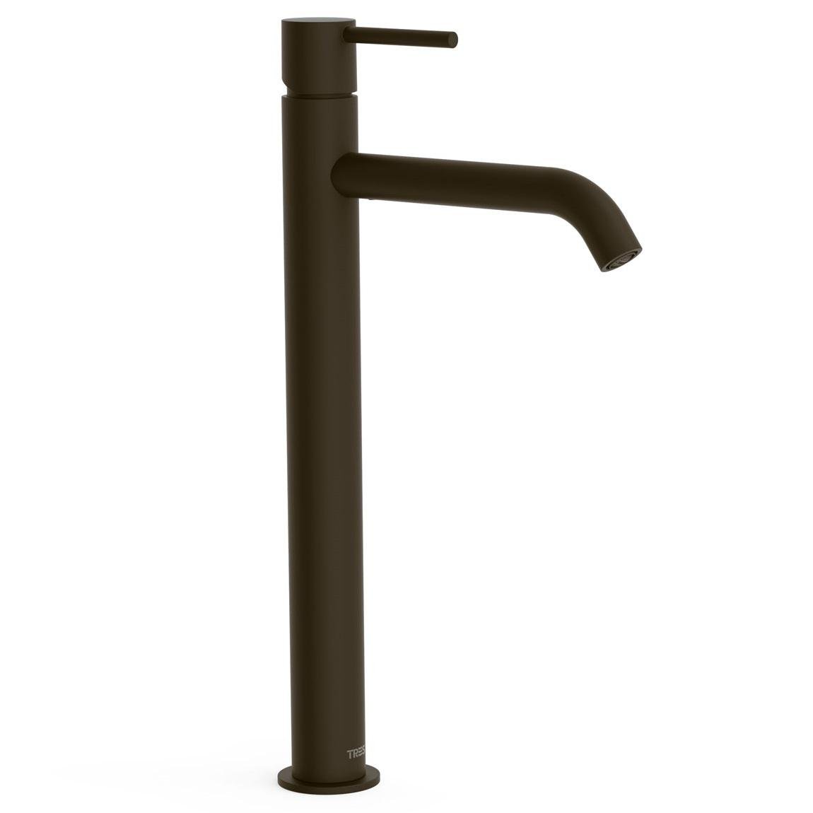 Смеситель для умывальника Tres Study 26230801KMB высокий однорычажный Черный (175924) Смеситель для умывальника Tres Study 26230801KMB высокий однорычажный Черный (175924)