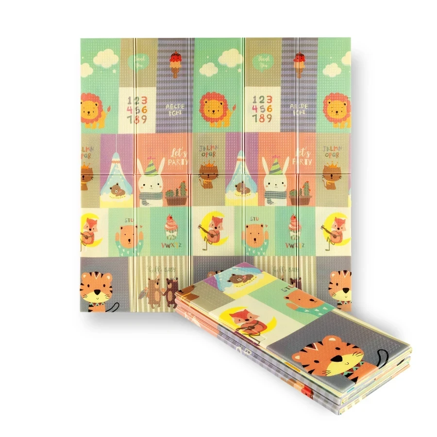 Термоковрик складной Nils Fun MD04 Zoo 195 x 180 см