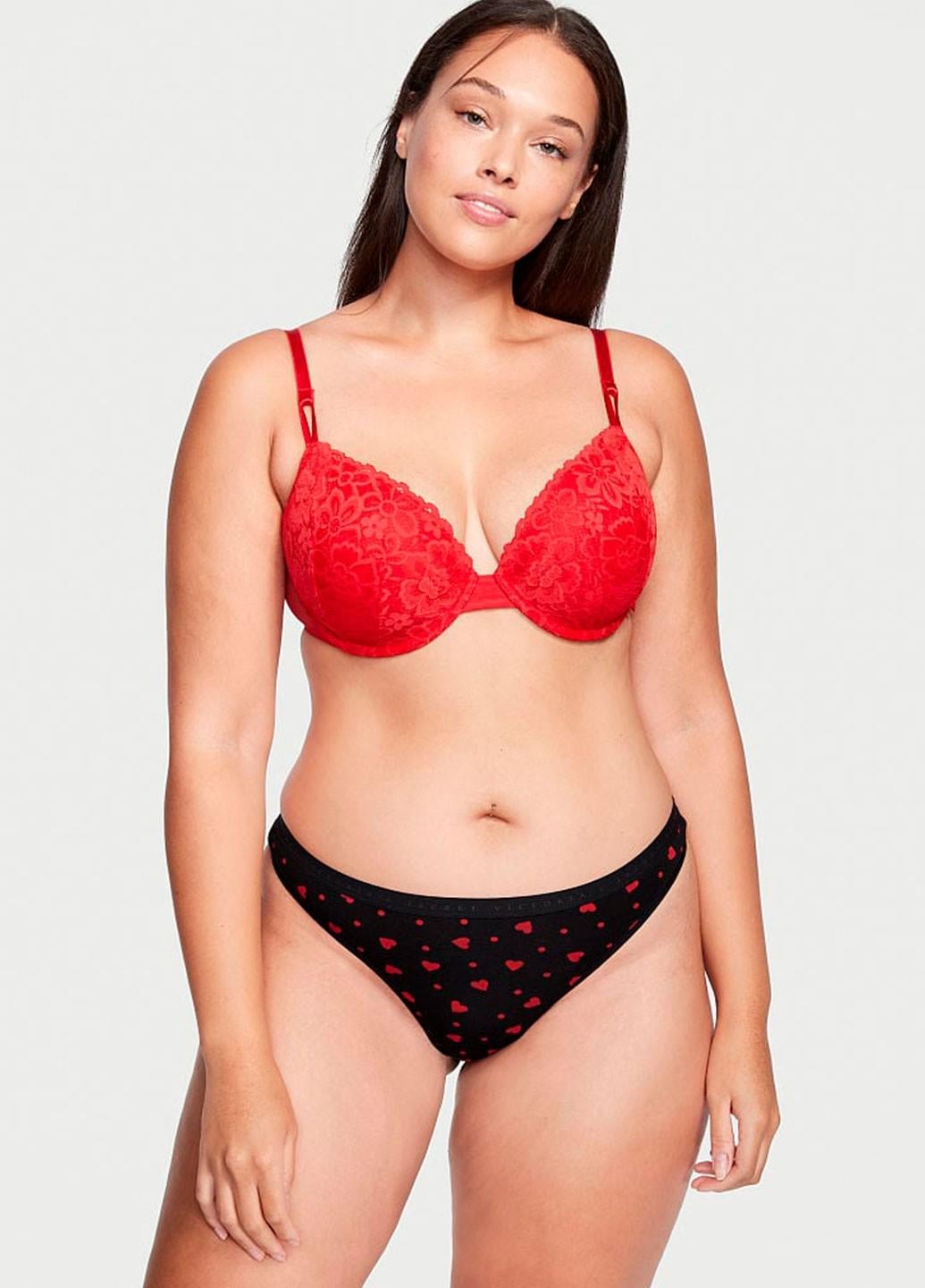 Жіночі труси Victoria's Secret 000400268QR9L L Чорний (62926541)