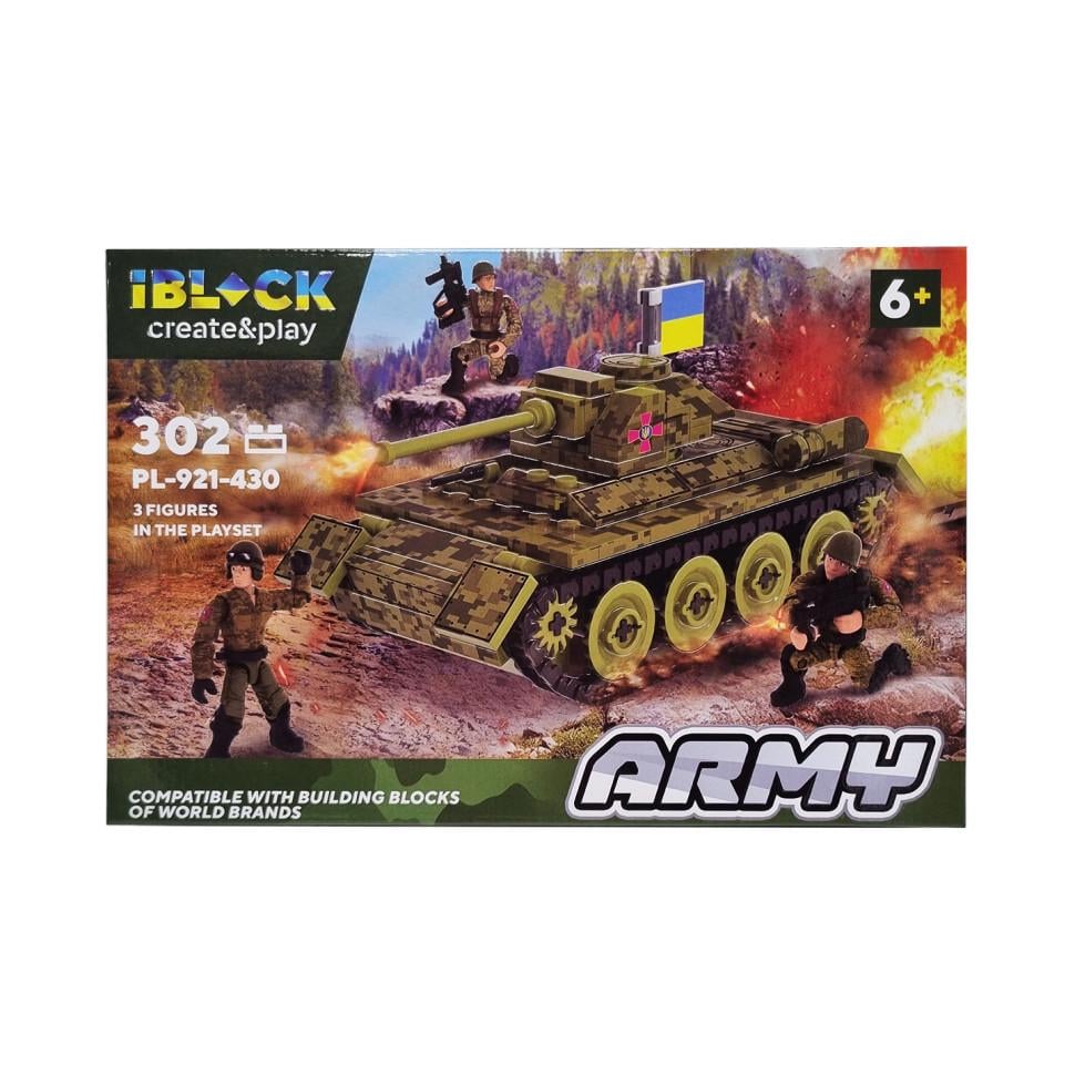 Конструктор Iblock Армия 280 дет. от 6 лет (IC-187-C-653)