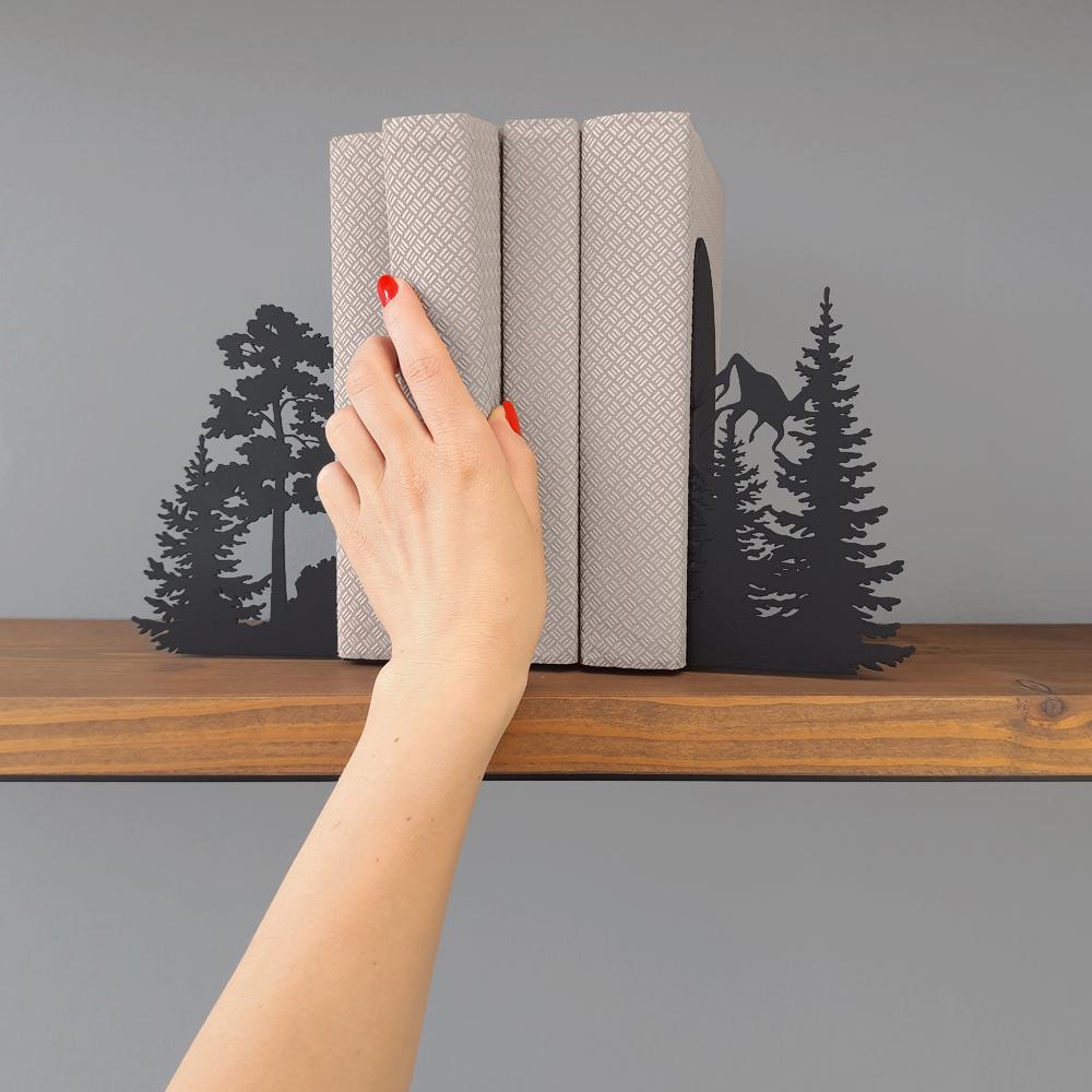 Подставка для книг Glozis Mountain G-093 30х20 см (27217009) - фото 3 Подставка для книг Glozis Mountain G-093 30х20 см (27217009) - фото 3