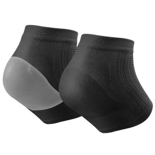 Носки силиконовые для пят от трещин и для комфорта универсального размера Черный (R9215)