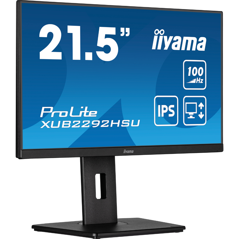 Монитор IPS Iiyama XUB2292HSU-B6 безрамочный/поворотный экран 21,5" Черный (f2b1a059) - фото 3