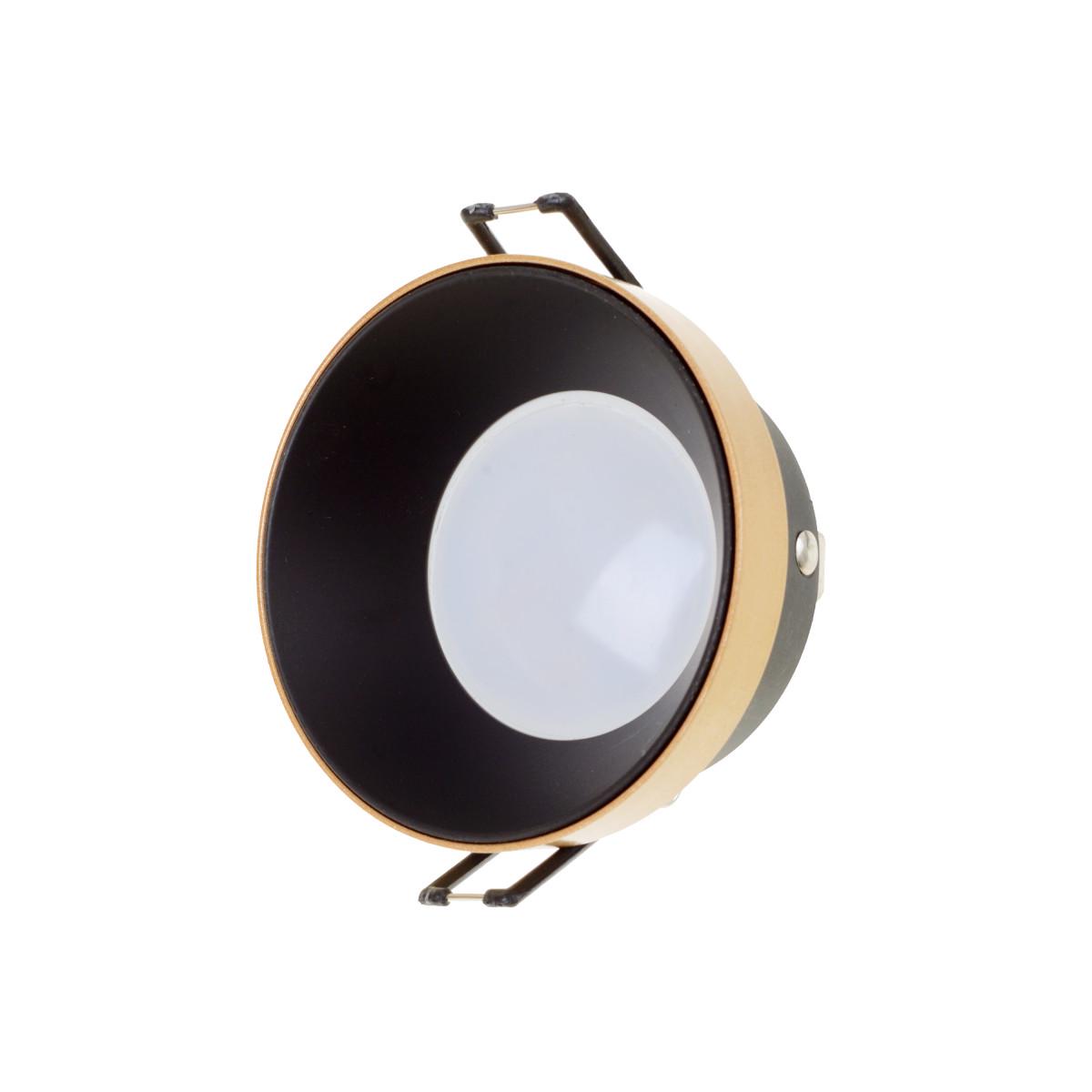 Точечный светильник Brille HDL-DS 186 BK/G