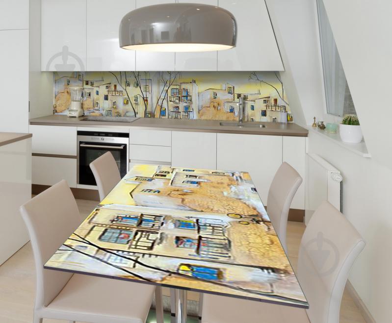 Наклейка виниловая на стол Zatarga  "Картина Дома" 600х1200 мм Z181724st