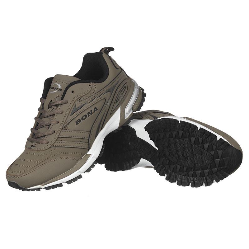 Кроссовки женские Bona 797T-2 нубук р. 41 Хаки (03072) - фото 4