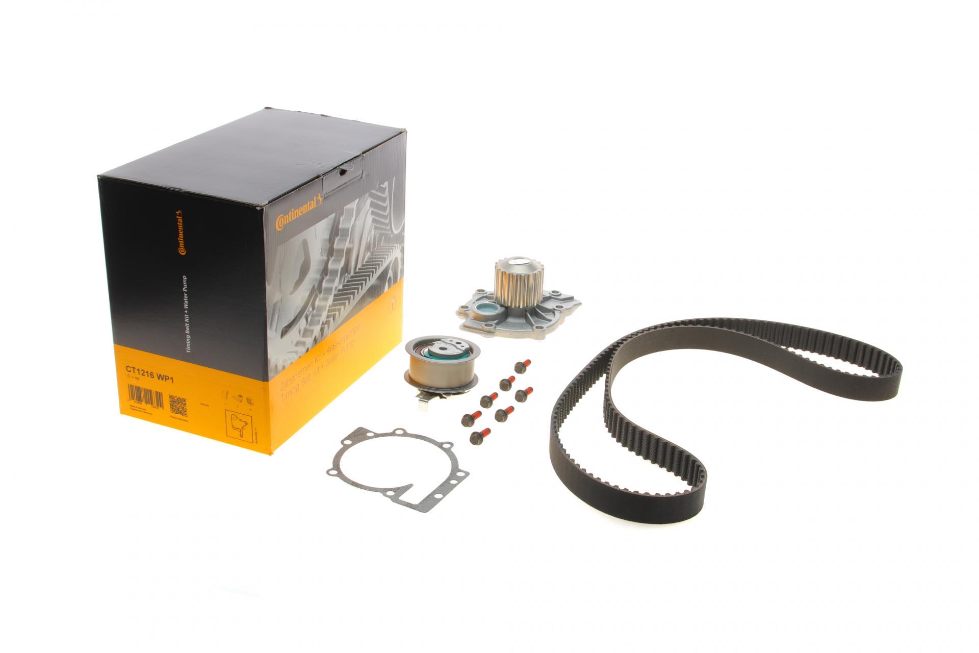 Комплект ГРМ з помпою Volvo S60/S80/S90/V40/V60/V70/V90/XC40/XC60/XC70/XC90 2/0D 13- 28x155z (CT1216WP1 CONTINENTAL)