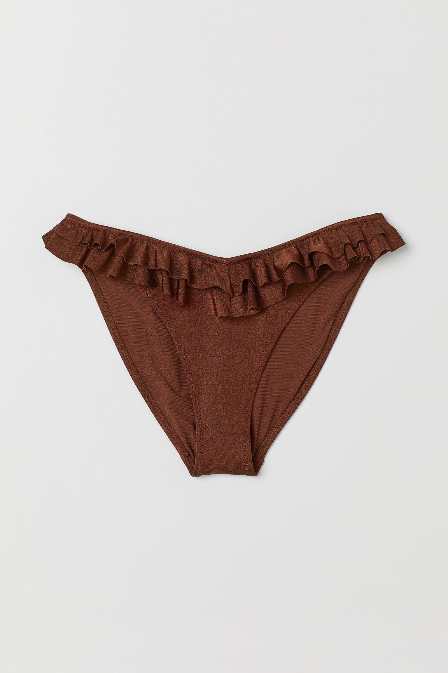 Трусики купальные H&M р. 40 Темно-коричневый (19055851580)