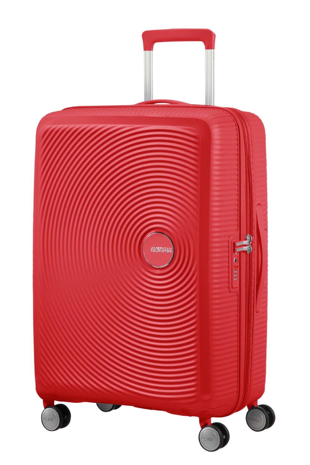 Валіза з розширенням American Tourister Soundbox 67x46,5x29/32 см Червоний (32G-10002) - фото 5