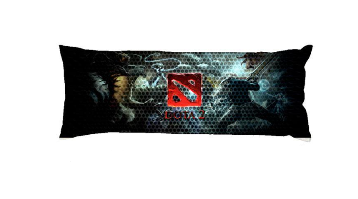 Подушка дакимакура Dota 2 декоративная ростовая двусторонняя 60x180 см