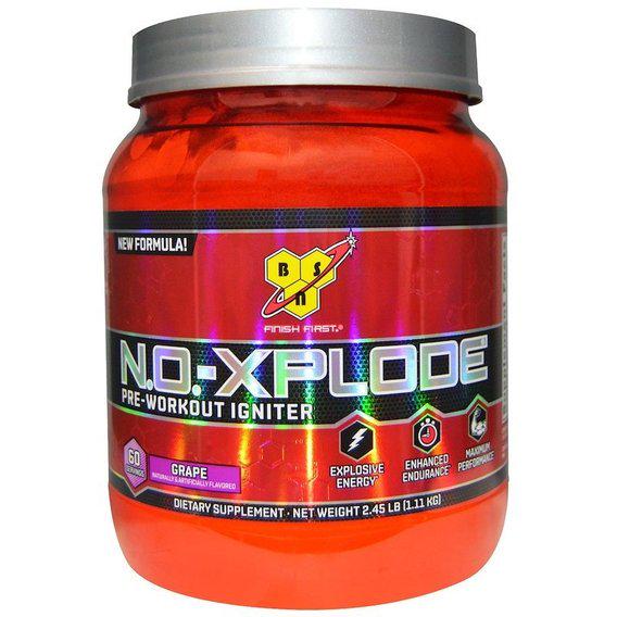 Комплекс до тренировки BSN N.O.-Xplode 3.0 1100 г 55 порций grape