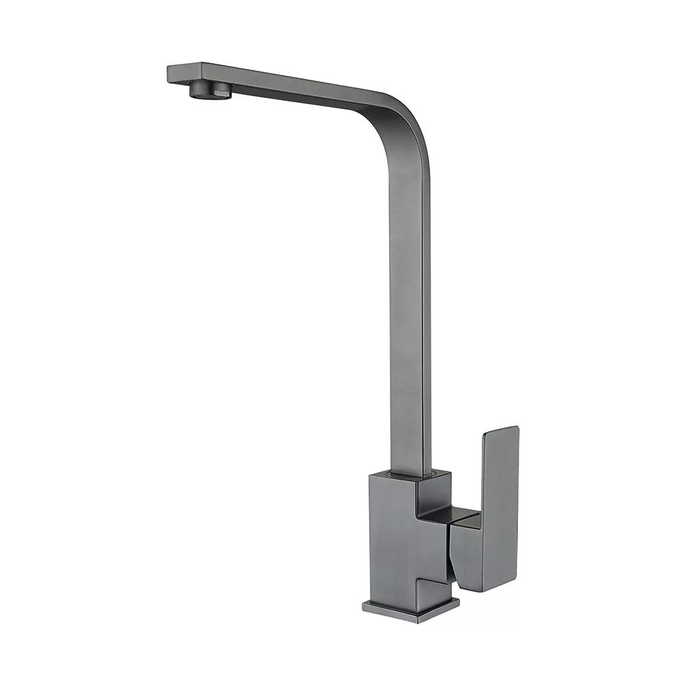 Смеситель для кухни Wezer PRO4-02-GUNGREY оружейная сталь